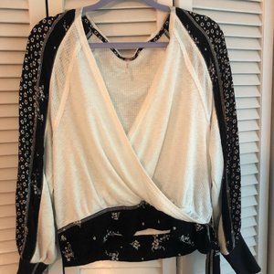 Free People Wrap Top